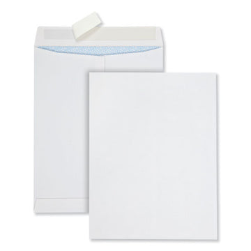 Quality Park™ Redi-strip Security Tinted Envelope, #13 1-2, Square Flap, Redi-strip Closure, 10 X 13, White, 100-box freeshipping - TVN Wholesale
